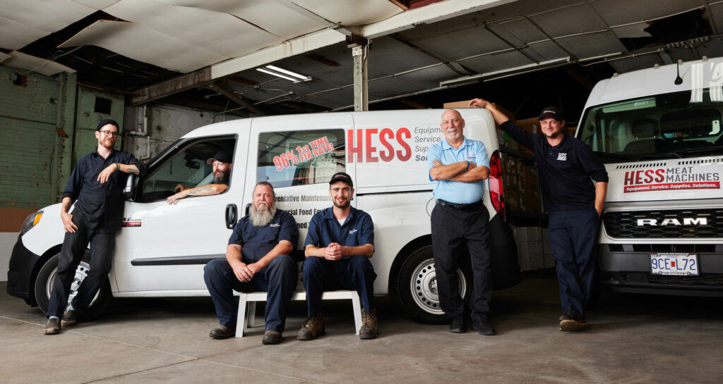 Hess Meat Machines Service Team Fleet