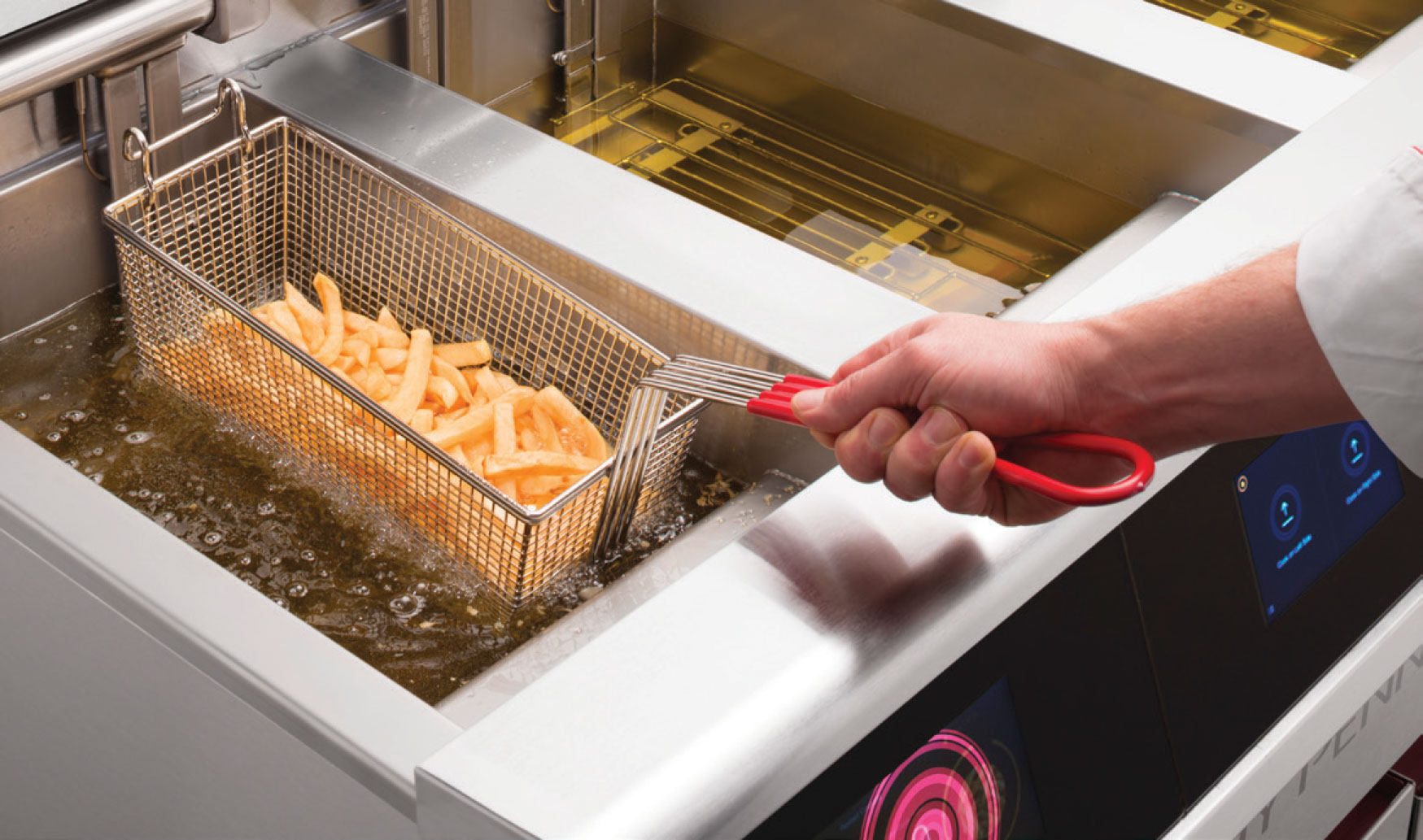 Commercial Double Fryer From Hess Meat Machines