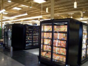 Karsch's Village Market With Cold Food Merchandisers Supplied by Hess Meat Machines