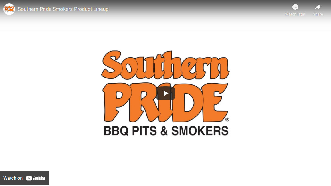 Southern Pride Smokers Product Lineup